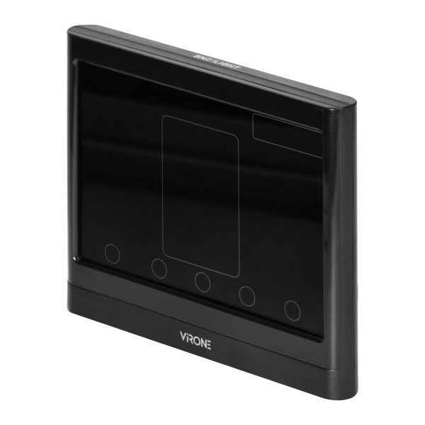 Multifunctional wireless weather station, touch buttons