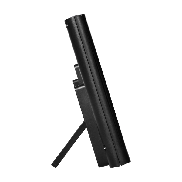 Multifunctional wireless weather station, touch buttons