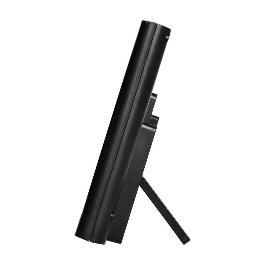 Multifunctional wireless weather station, touch buttons