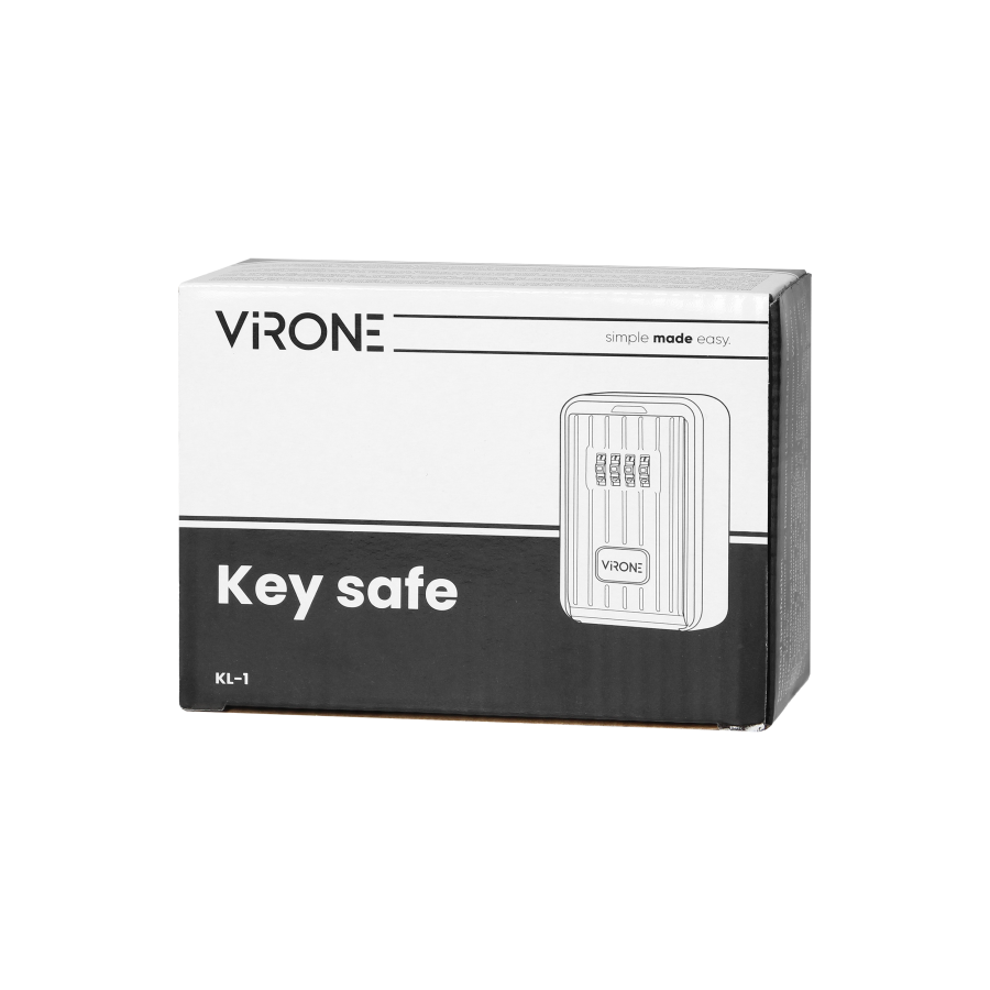 Key safe with code lock