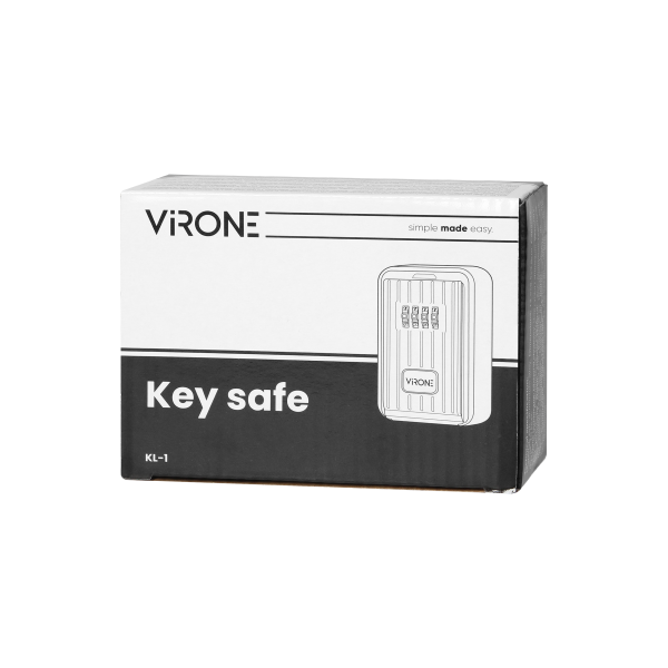 Key safe with code lock