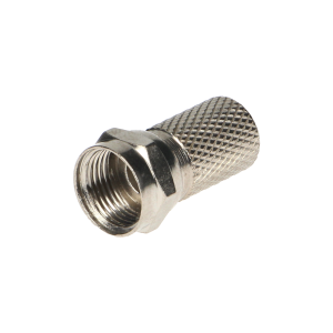 Wtyk SAT-F miedziany, 6,8 mm, 2 sztuki