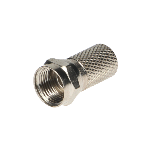 Wtyk SAT-F miedziany, 6,8 mm, 2 sztuki Wtyk SAT-F miedziany, 6,8 mm, 2 sztuki