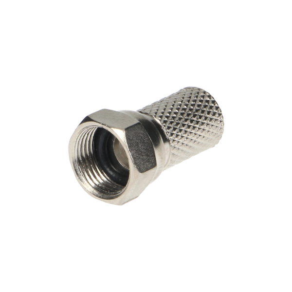 Wtyk SAT-F 7,5 mm + uszczelka, Cabletech, 2 szt Wtyk SAT-F 7,5 mm + uszczelka, Cabletech, 2 szt