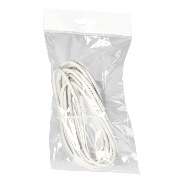 Antenna cable TV - VIDEO white 5m Antenna cable TV - VIDEO white 5m