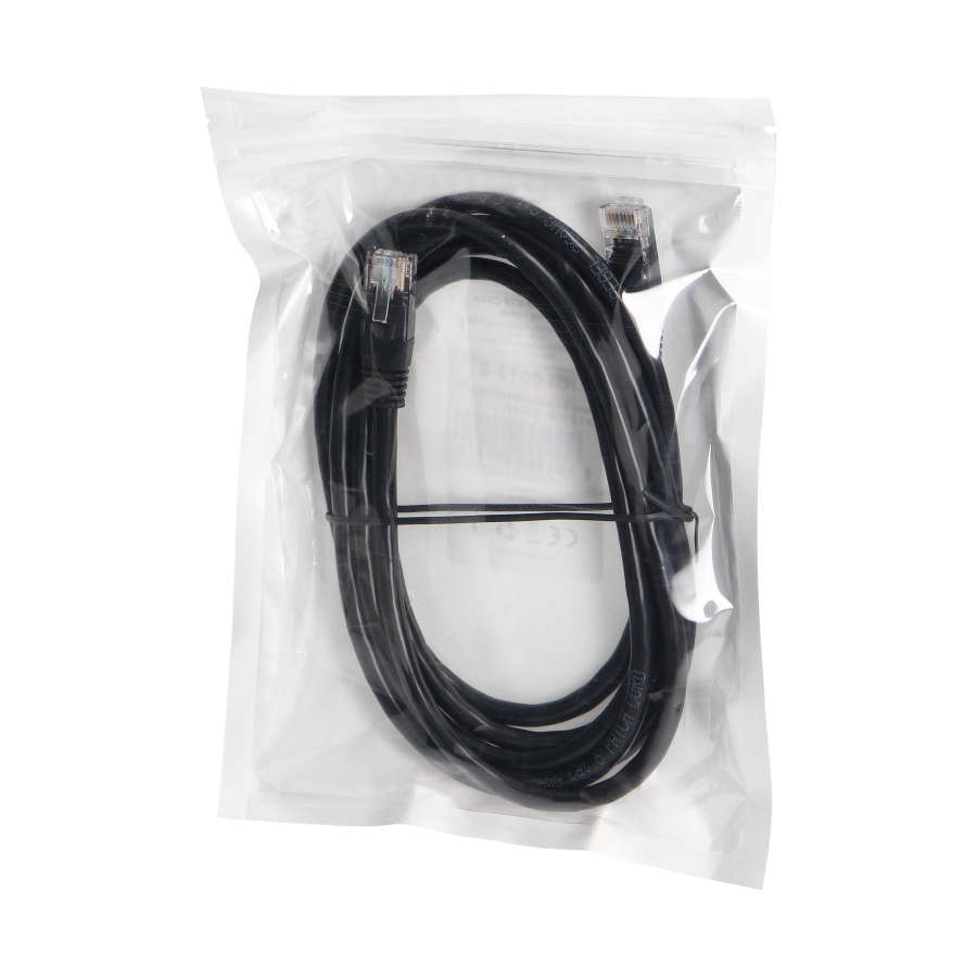 Patchcord UTP CAT.6 plug - plug 2m BLACK