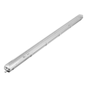 VUMBI III, dust-proof luminaire for T8 LED, IP65, 150cm