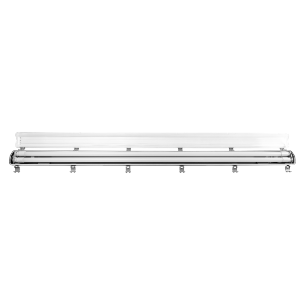 VUMBI II T8 LED 2x22W dust-proof luminaire, 4800lm, IP65, 4000K, with T8 LED tubes, 150 cm VUMBI II T8 LED 2x22W dust-proof luminaire, 4800lm, IP65, 4000K, with T8 LED tubes, 150 cm