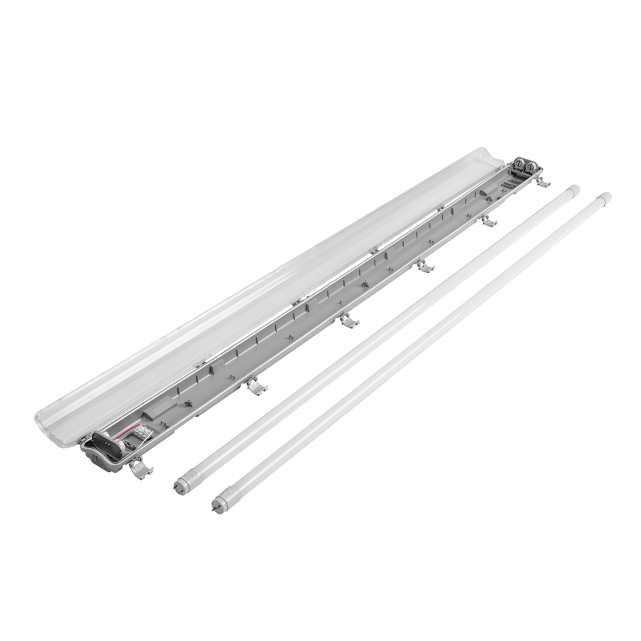 VUMBI II T8 LED 2x22W oprawa pyłoszczelna ze świetlówkami T8 LED, 4800lm, IP65, 4000K, 150 cm