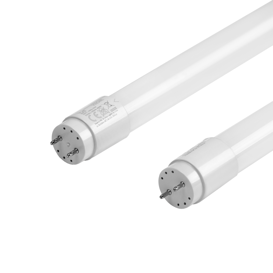 VUMBI II T8 LED 2x22W dust-proof luminaire, 4800lm, IP65, 4000K, with T8 LED tubes, 150 cm