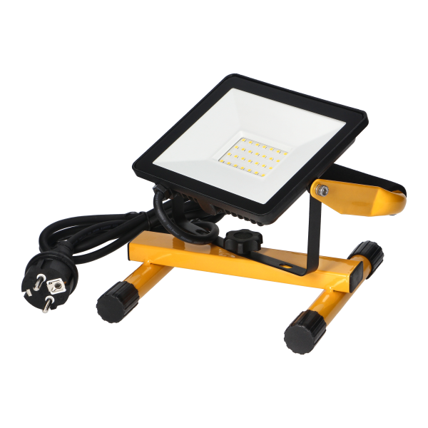 CAVO portable LED floodlight 30W, on a stand, 2100 lm, IP44, 4000K, with 1.5m cable CAVO portable LED floodlight 30W, on a stand, 2100 lm, IP44, 4000K, with 1.5m cable