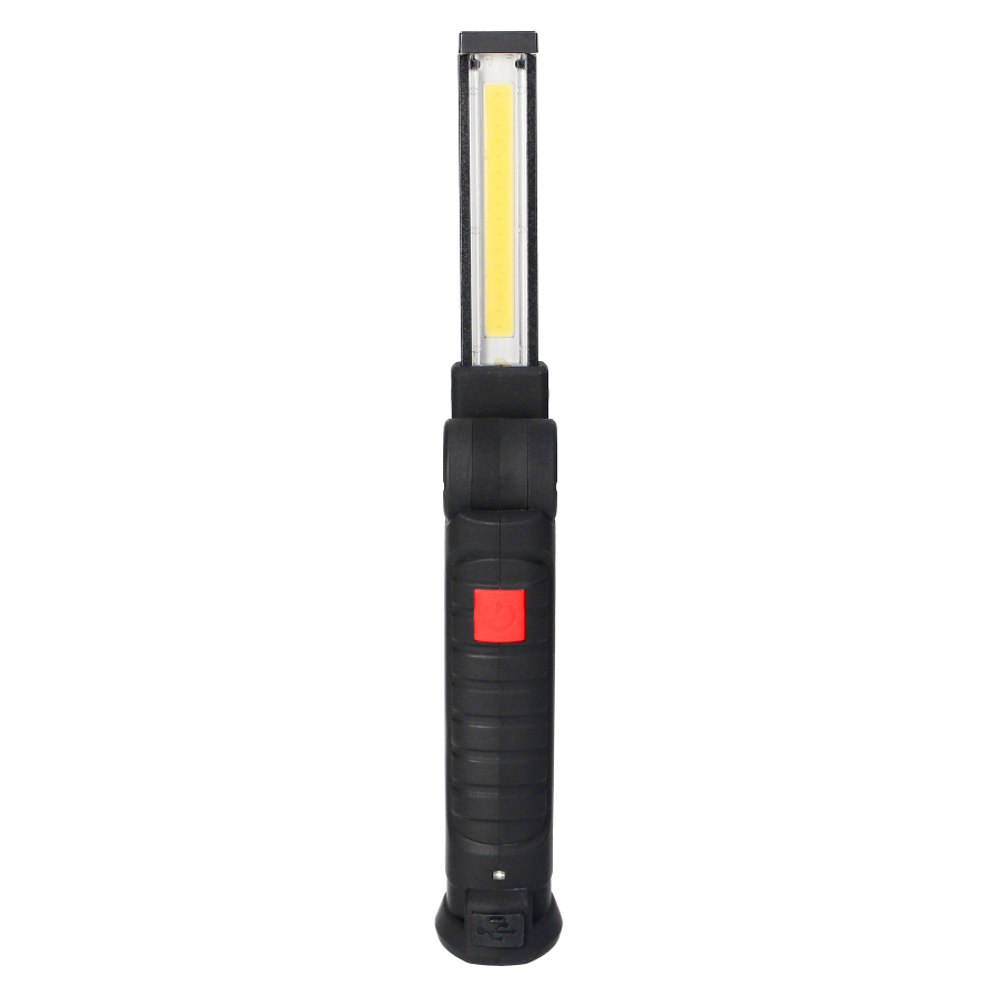 Latarka warsztatowa LED COB 2W, 200lm, 1200mAh, składana