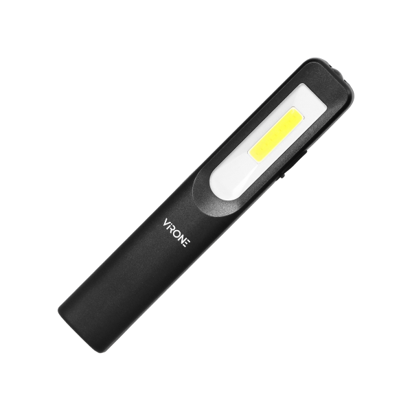 LED workshop torch 3W 200lm + 50lm, 1200mAh, 3 work modes: 100%, 50%, front diode, magnet, clip LED workshop torch 3W 200lm + 50lm, 1200mAh, 3 work modes: 100%, 50%, front diode, magnet, clip
