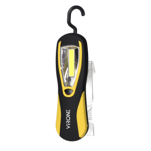 LED COB 3W worklight, 200lm, 3 x AA magnet, hook