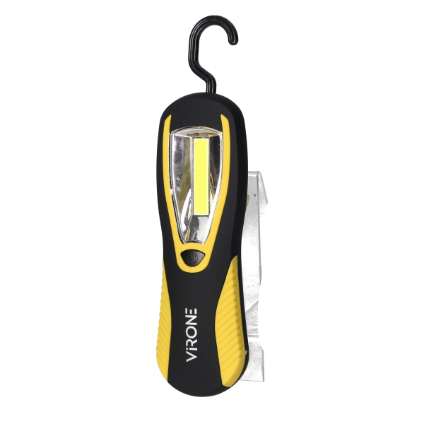 LED COB 3W worklight, 200lm, 3 x AA magnet, hook LED COB 3W worklight, 200lm, 3 x AA magnet, hook