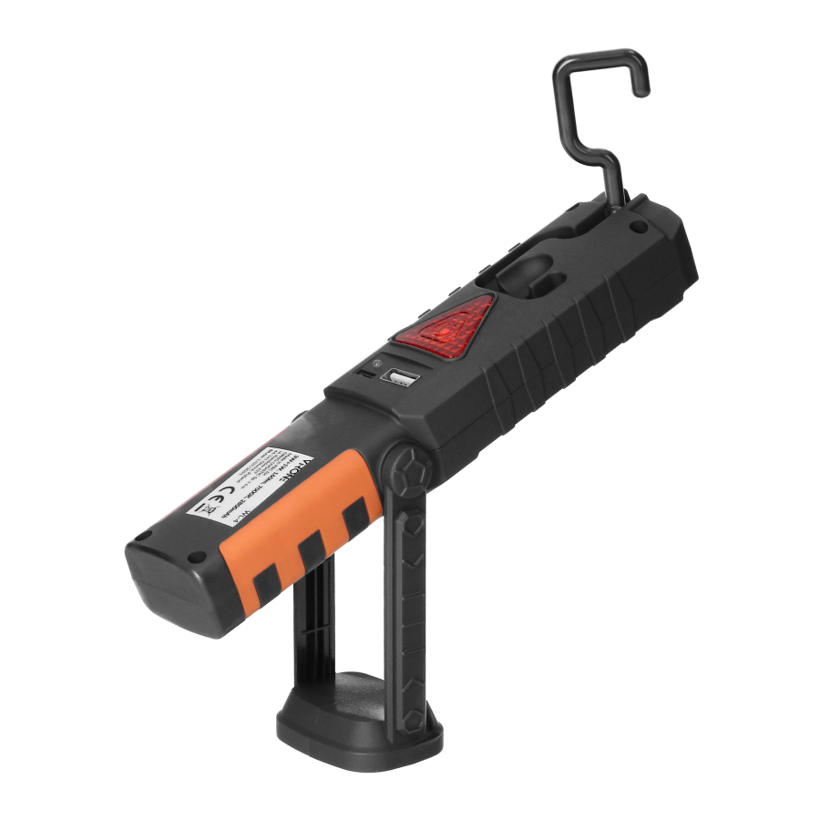 Rechargeable LED COB work light 3W+1W LED 1200mAh with powerbank