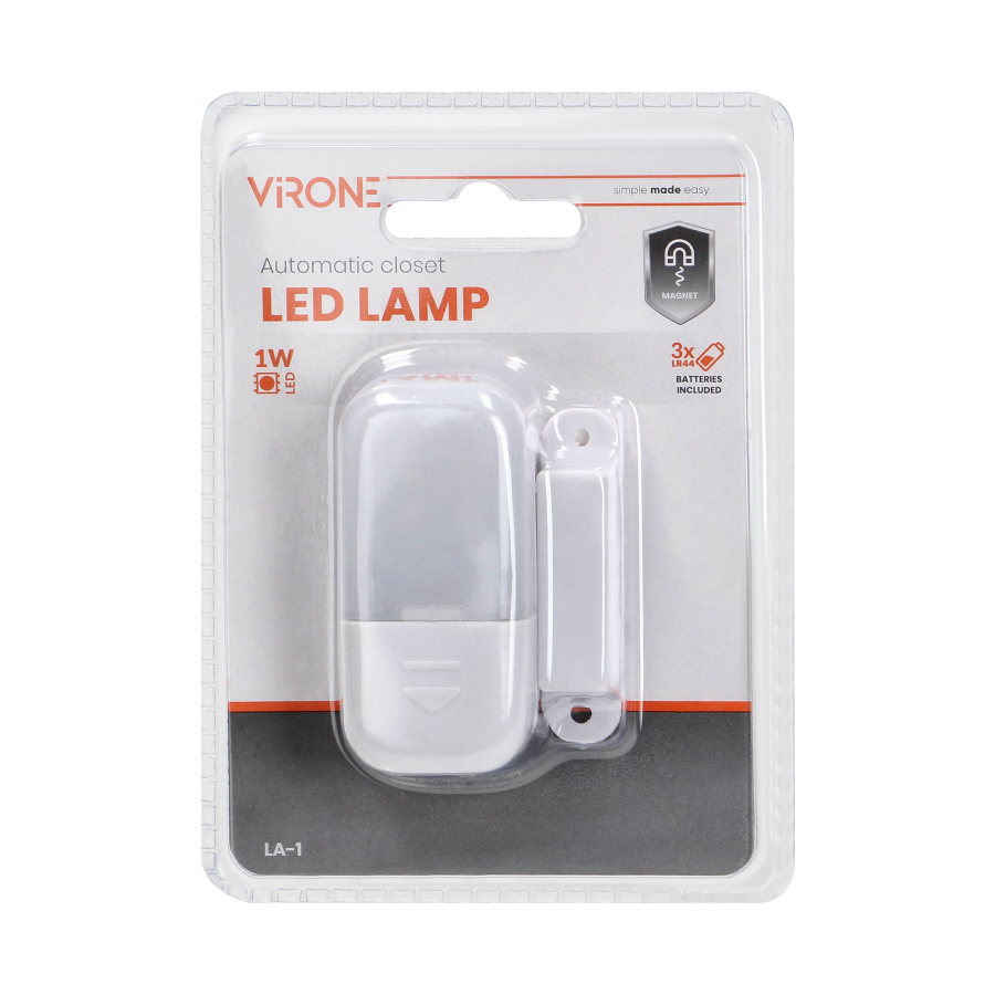 Lampka LED magnetyczna 3 x LR44