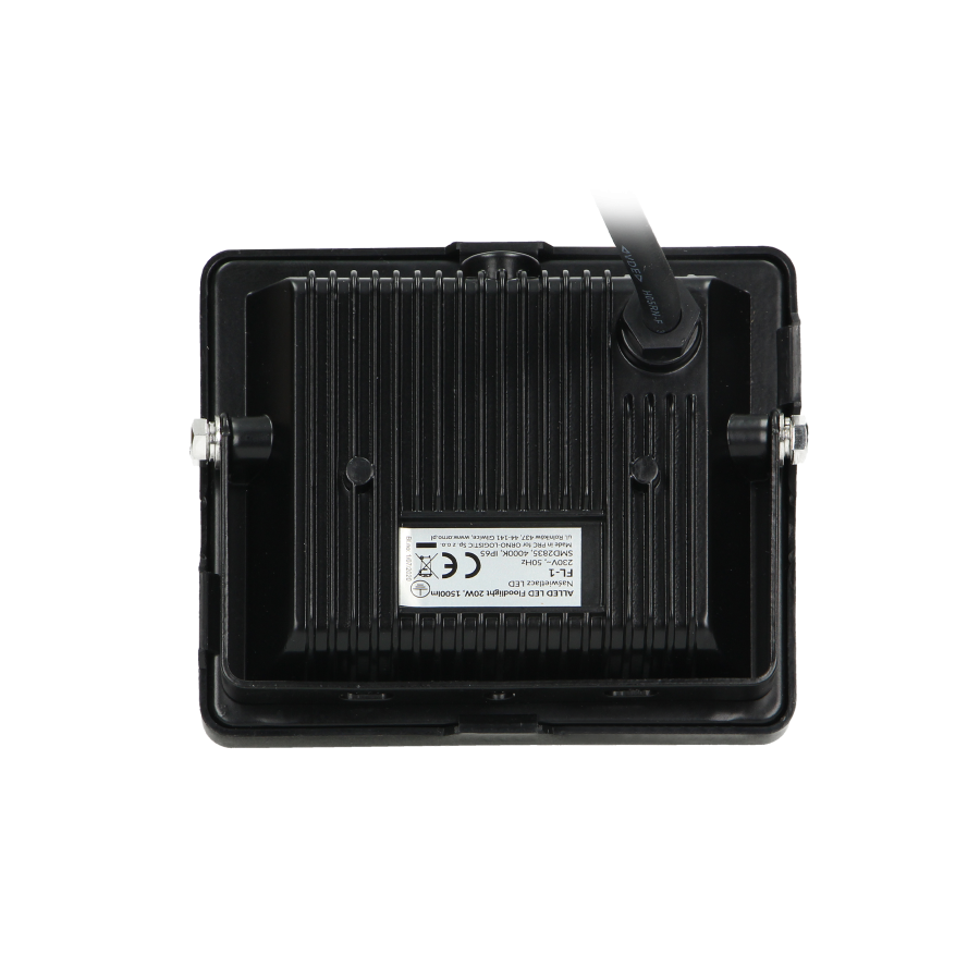 ALLED LED floodlight 20W, 1500lm, IP65, 4000K, Alu+glass