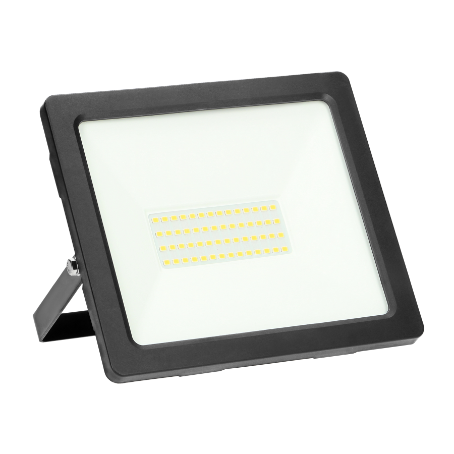 ALLED LED floodlight 50W, 3700lm, IP65, 4000K, Alu+glass