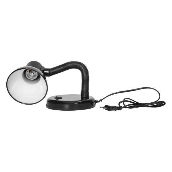 FUPI, lampa biurkowa, 10W, E27, stal + tworzywo, czarna FUPI, lampa biurkowa, 10W, E27, stal + tworzywo, czarna