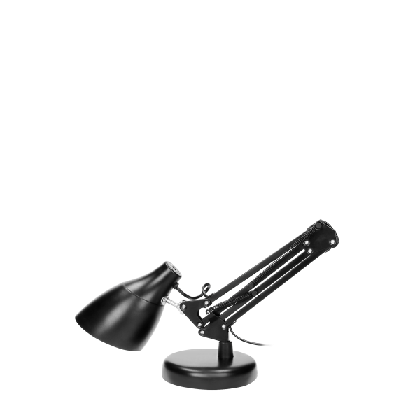 DIAN lampa biurkowa, 10W, stalowa, czarna