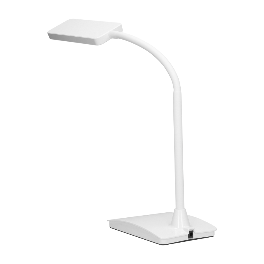 AMET LED DIM 6W, lampka biurkowa, 360lm, 3000K, biała, funkcja ściemniania