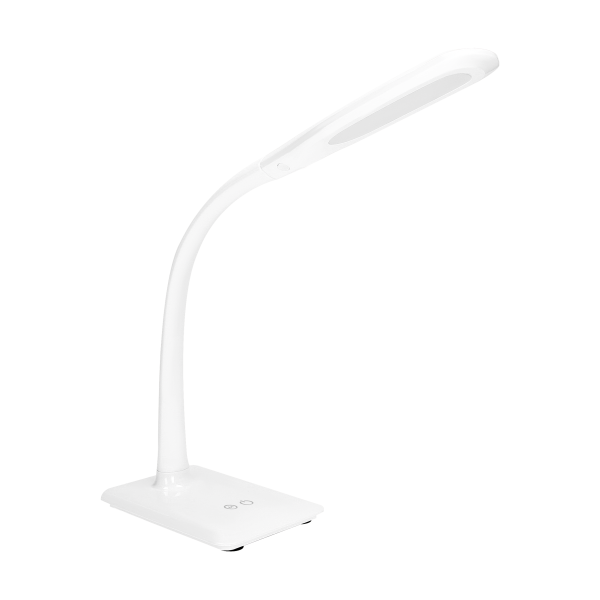 ERIE LED DIM 7W, lampka biurkowa, 400lm, biała, funkcja ściemniania i zmiany temperatury barwowej 3000K-4000K-6000K