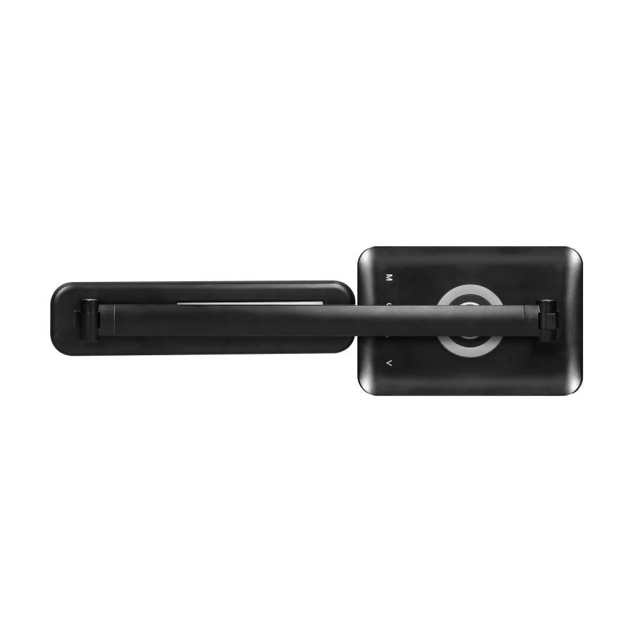 ISIYO LED 7W Lampka biurkowa z ładowarką indukcyjną i USB, 390lm, 3000-4000-6000K, zmiana temperatury barwowej i funkcja ściemni