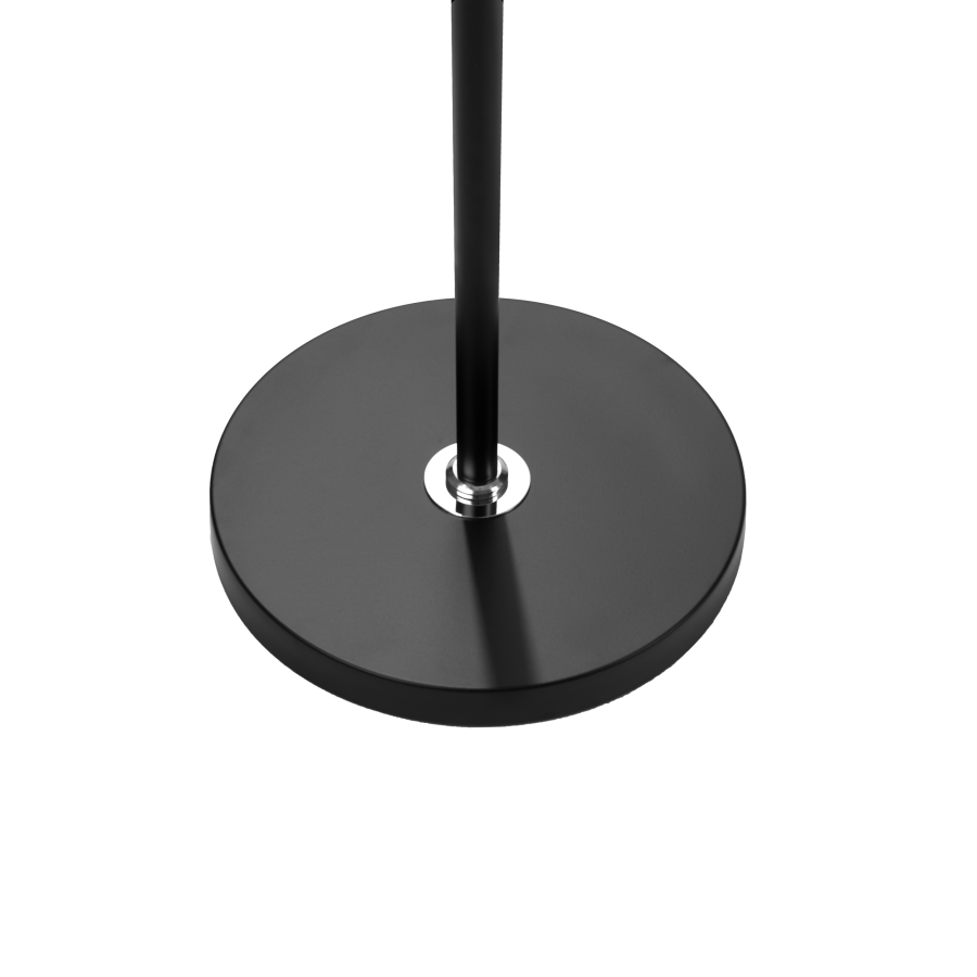 Floor lamp LAR, max 20W E27, 160cm, black