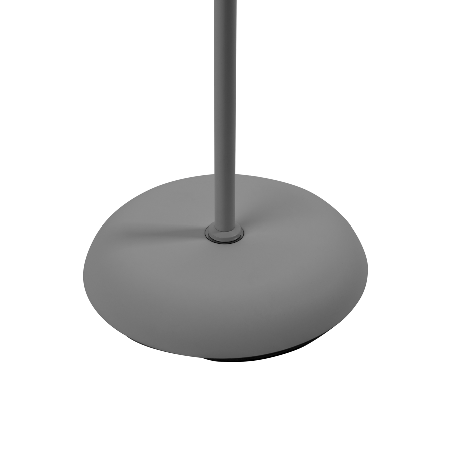 URLAR floor lamp, 175 cm, E27 max 40W, E14 max 25W, grey