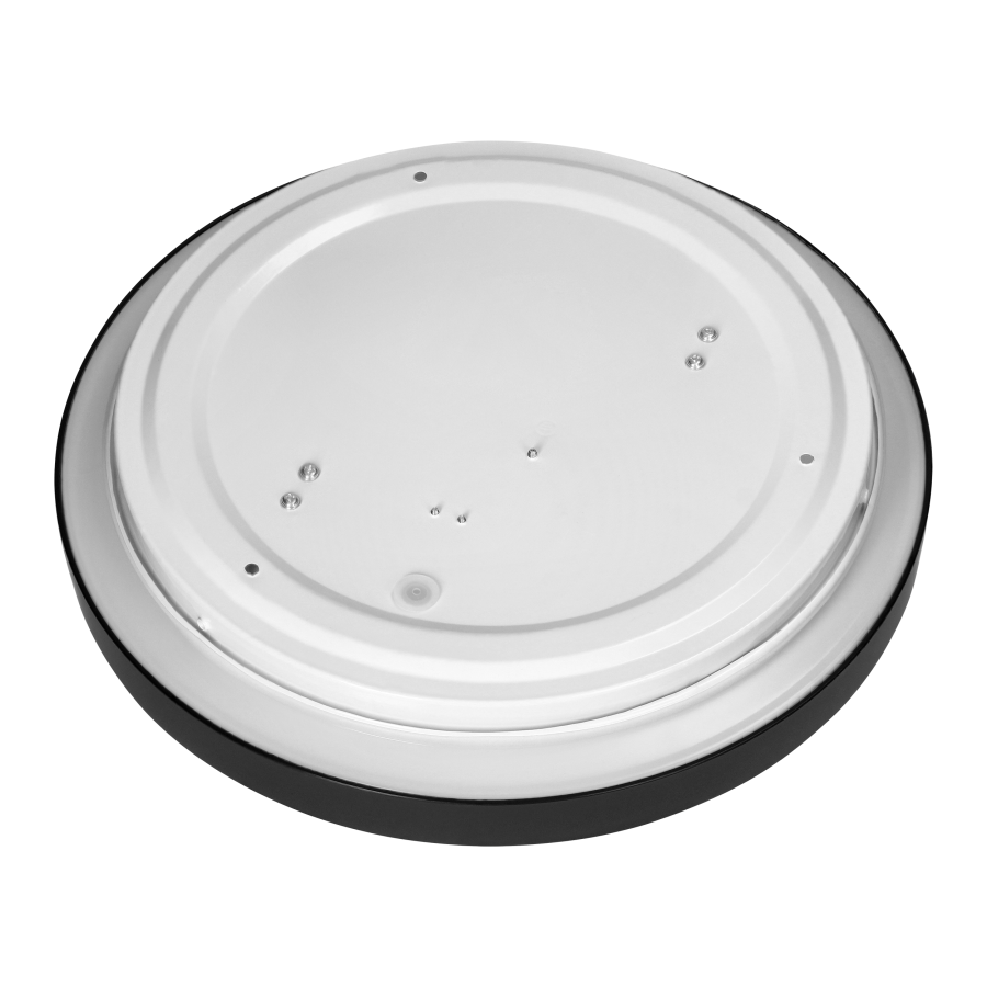 SELENE ceiling light 2xE27, max. 2x15W, IP54, black