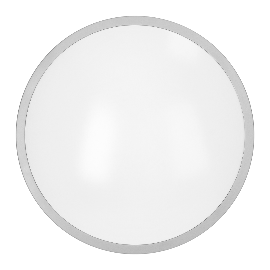 SELENE ceiling light 2xE27, max. 2x15W, IP54, grey