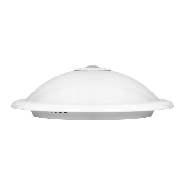 ROVO PC, plafon oświetleniowy z czujnikiem ruchu 360st, 2x18W, E27, IP20, polikarbon mleczny ROVO PC, plafon oświetleniowy z czujnikiem ruchu 360st, 2x18W, E27, IP20, polikarbon mleczny