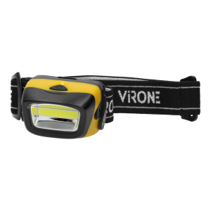 LED COB headlamp 3W, 170lm, 3 x AAA, movable light head