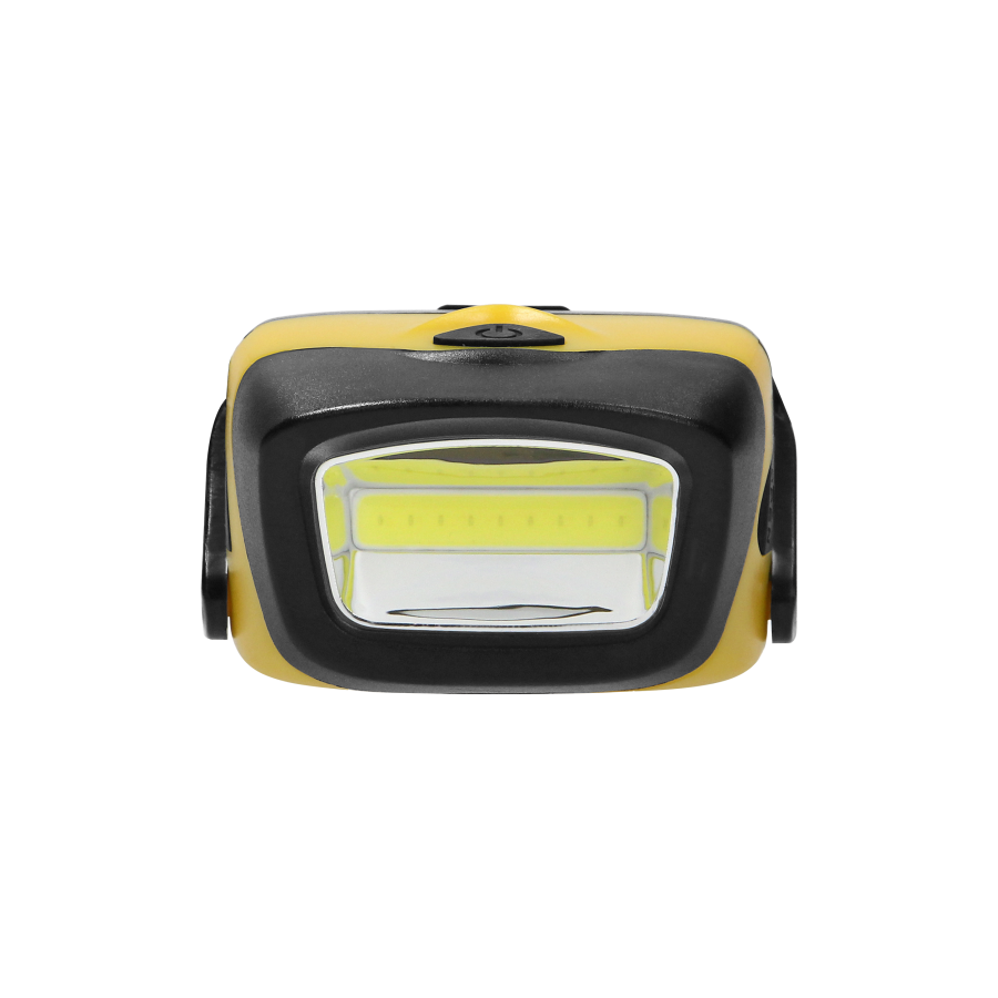 LED COB headlamp 3W, 170lm, 3 x AAA, movable light head