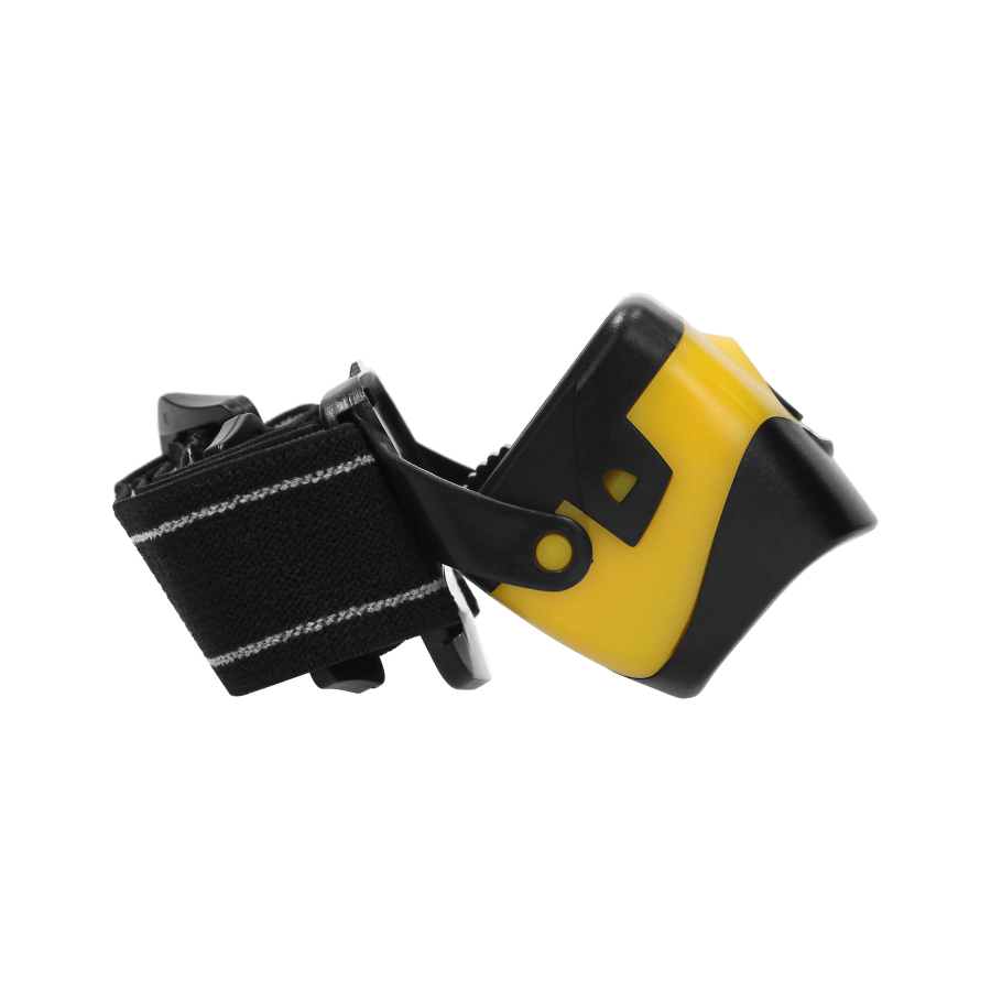 LED COB headlamp 3W, 170lm, 3 x AAA, movable light head