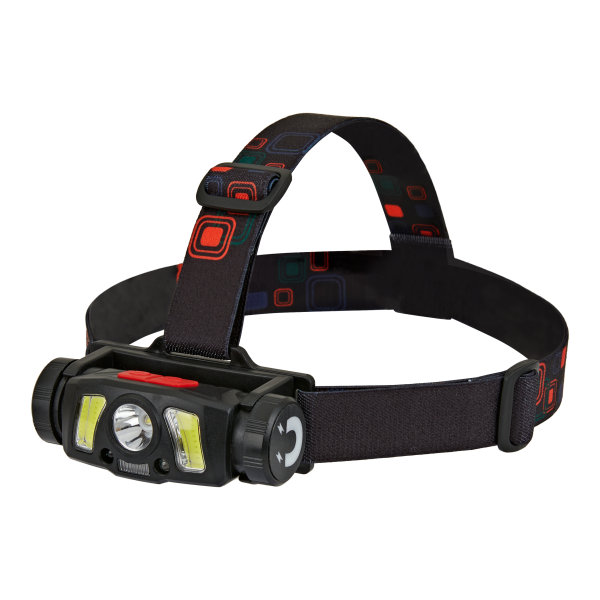 LED COB + XPG headlamp/bike light with 1200mAh Li-ion battery, motion sensor LED COB + XPG headlamp/bike light with 1200mAh Li-ion battery, motion sensor