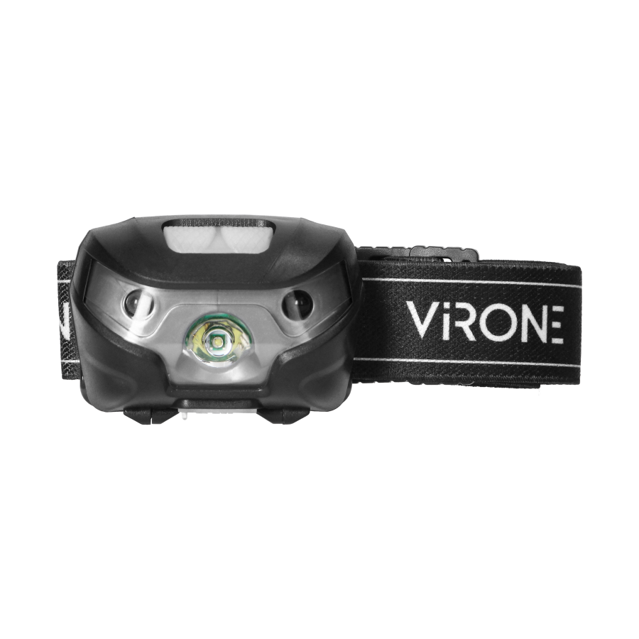 Latarka czołowa LED 3W, 120lm, 1200mAh Li-Po, ruchoma głowica