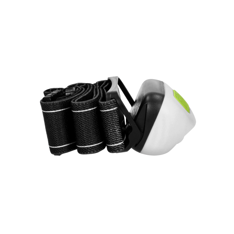 LED headlamp with touchless switch and USB charger, 5W, 230lm, 1200mAh Li-po, movable torch head