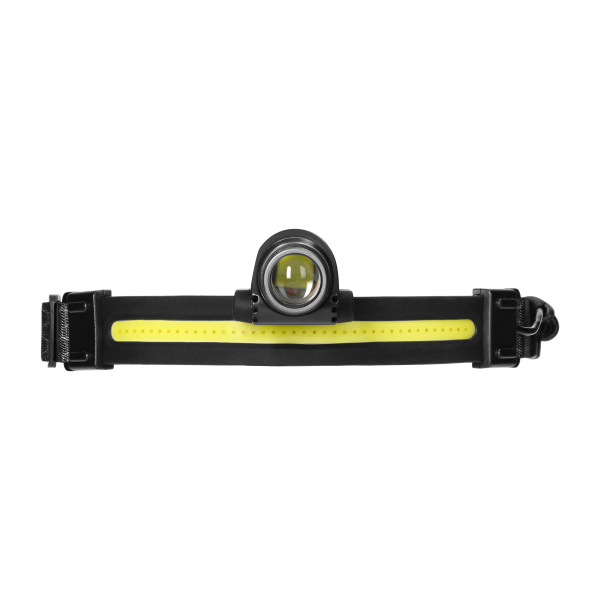 Latarka czołowa LED COB + CREE z akumulatorem 1200 mAh