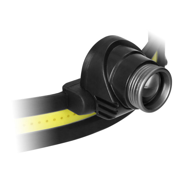 Latarka czołowa LED COB + CREE z akumulatorem 1200 mAh