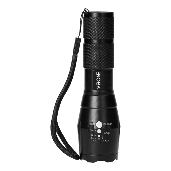 LED CREE 10W flashlight with zoom, 800lm, 3 x AAA, aluminium body LED CREE 10W flashlight with zoom, 800lm, 3 x AAA, aluminium body