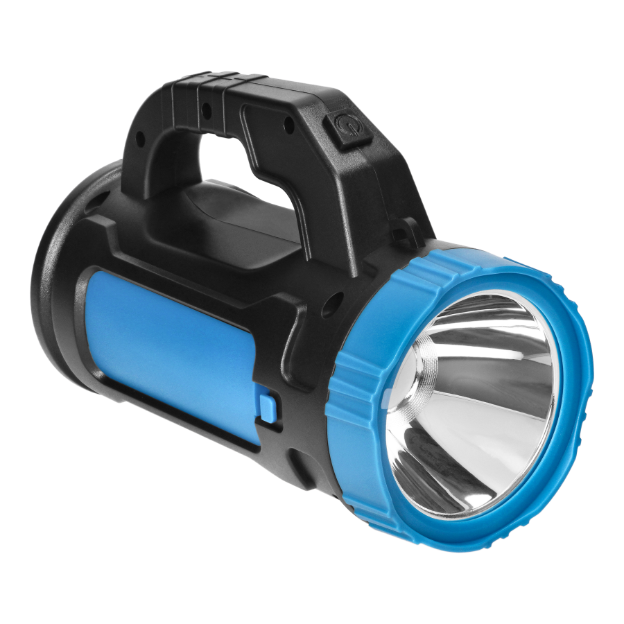 LED SMD flashlight 3W + COB 3W, 110lm, two power options - rechargeable 1200mAh or 3xAA