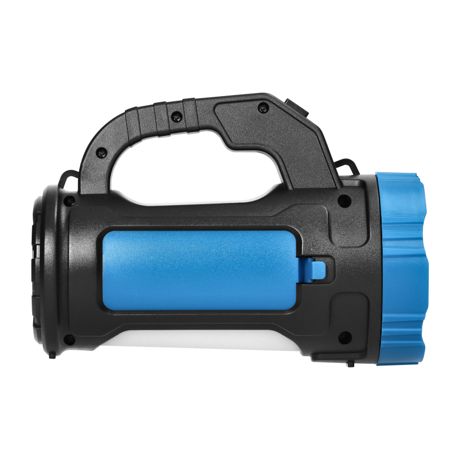 Latarka LED SMD 3W + COB 3W, 110lm, dwie opcje zasilania - akumulator 1200 mAh lub 3xAA