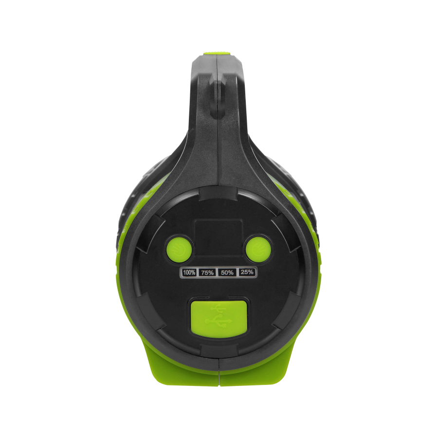 Latarka akumulatorowa LED 10W, 1000lm, 4000mAh, powerbank, wskaźnik baterii