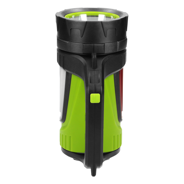 Rechargeable LED flashlight - searchlight 10W, 1000lm, 4000mAh, power bank, battery indicator