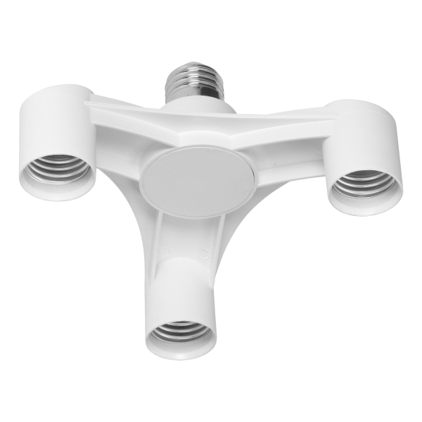 E27/3xE28 light sources adapter, wide E27/3xE28 light sources adapter, wide