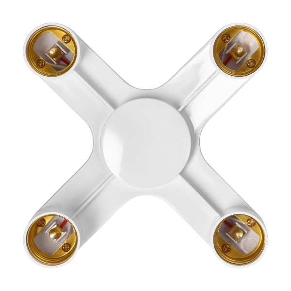 E27/4xE27 light sources adapter E27/4xE27 light sources adapter