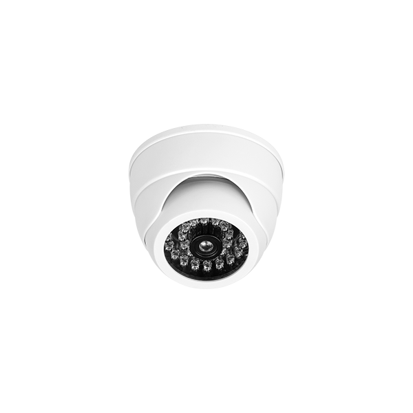 Dummy security CCTV camera with infrared, battery-powered, MINI, white Dummy security CCTV camera with infrared, battery-powered, MINI, white