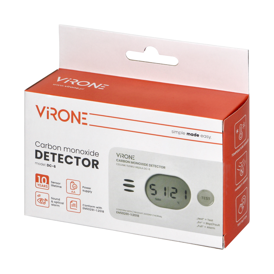 Carbon monoxide detector battery sales